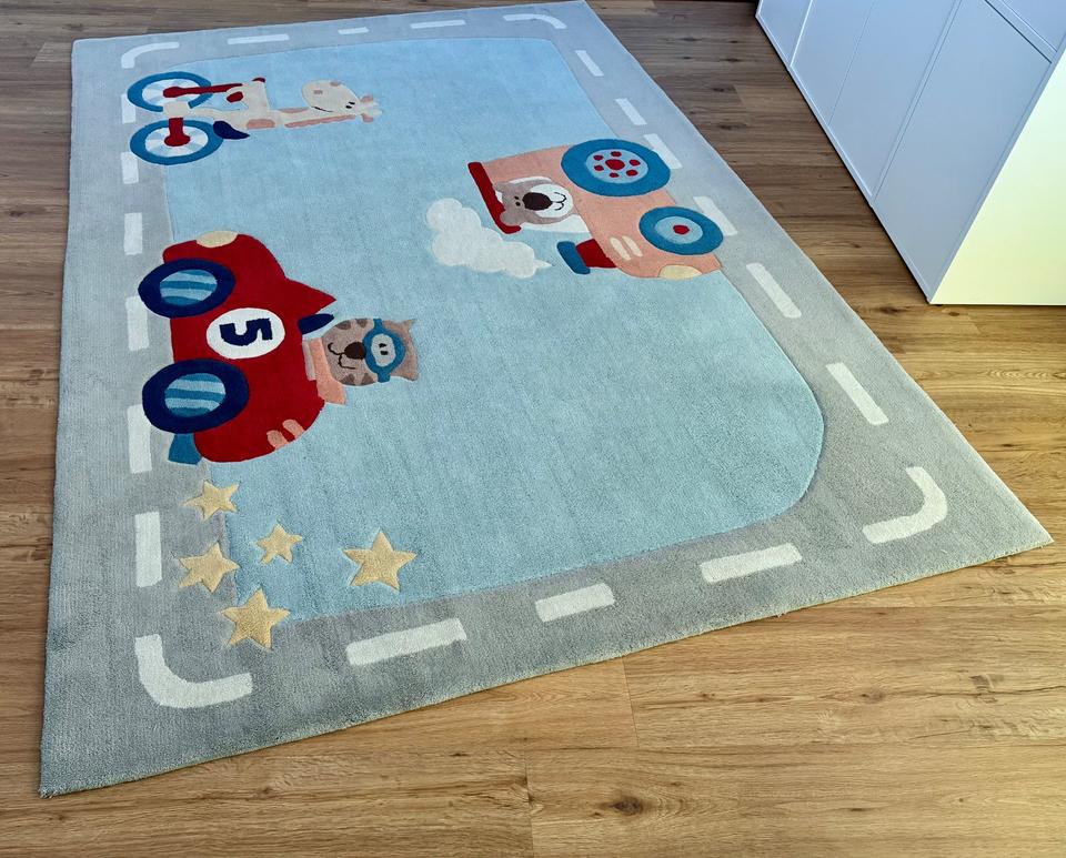 Sigikid Kinderteppich Happy Street Traffic 170 x 235 cm in Essen