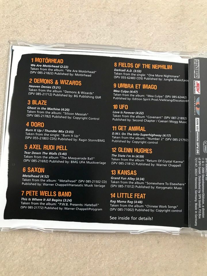 SPV Summer Slam (Sampler-CD) in Dorfen