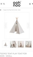 Kinderzelt Zelt Spielzelt Tipi Teepee Ooh Noo NEU & unbenutzt Hessen - Schaafheim Vorschau