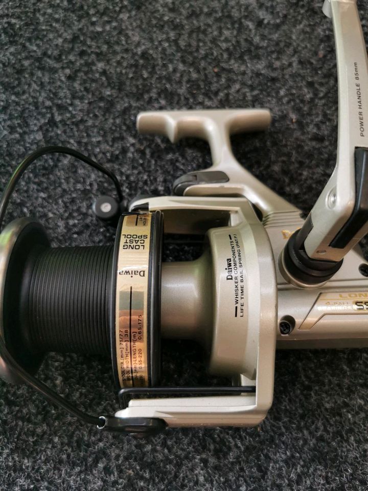 2× Daiwa Longbeam SS 9000P MADE IN JAPAN Longcast Spools Angeln in Bad Bentheim