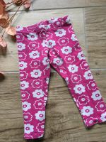 Handmade Baby Leggings Pink Blumenmuster 74 Niedersachsen - Uelzen Vorschau