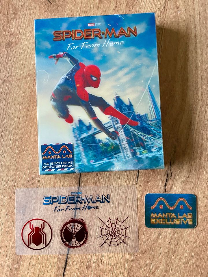 Spiderman Far From Home Steelbook (Double Lenticular Full Slip-B) in Niederkassel
