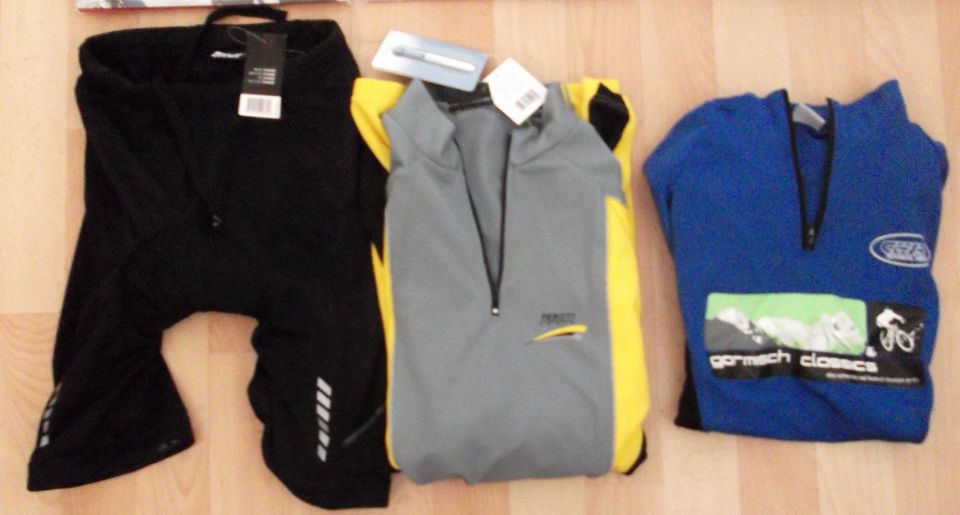 Radtrikot,Radhose,Radshirt,Hose,Shirt,Radschuhe,Überschuhe in Leipzig