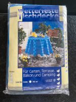 Tischdecke wetterfest blau Karo NEU 160cm rund Baden-Württemberg - Tuttlingen Vorschau