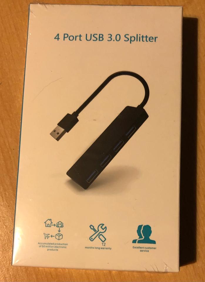 4 Port USB 3.0 Splitter oder 4 in 1 USB Typ C Adapter MacBook in Berlin