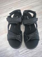 Damen Ecco Sandale Schwarz Gr.39 Hessen - Hanau Vorschau