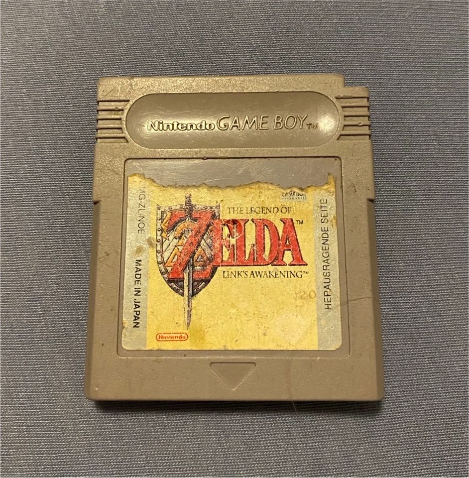 Gameboy Spiel: The Legend of Zelda in Chemnitz