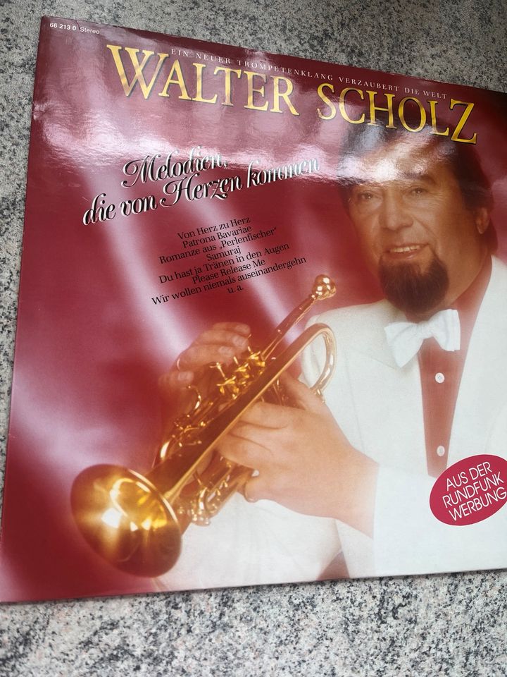 Walter Scholz Schallplatte LP Vinyl Melodien die vom Herzen komme in Mettingen