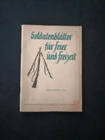 Soldatenblätter für Feier und Freizeit Baden-Württemberg - Leutkirch im Allgäu Vorschau