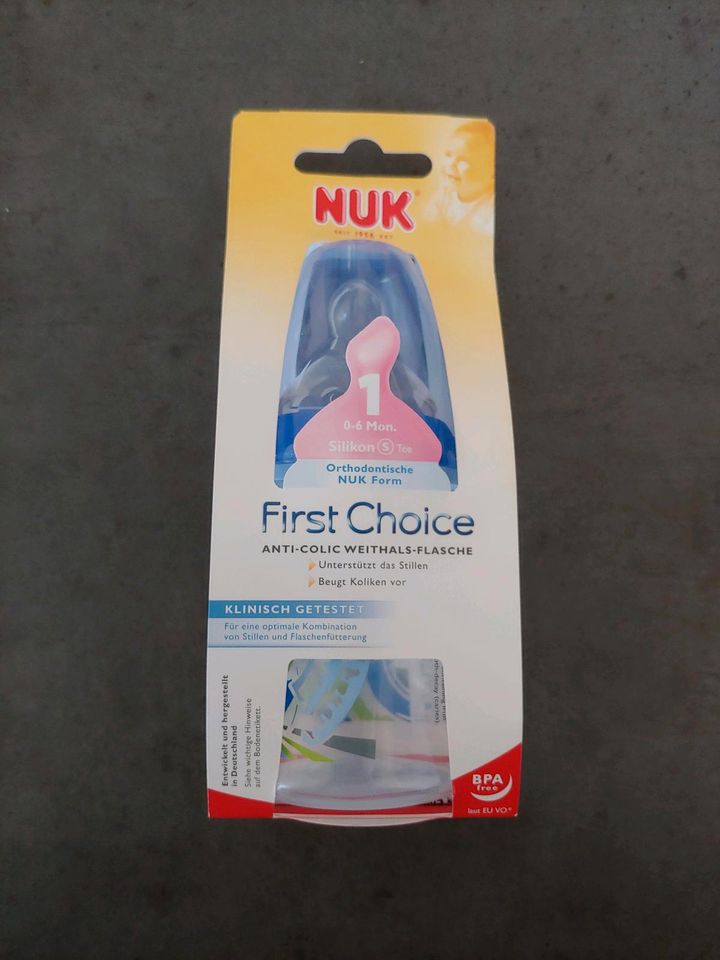 NUK First Choice in Burgstädt