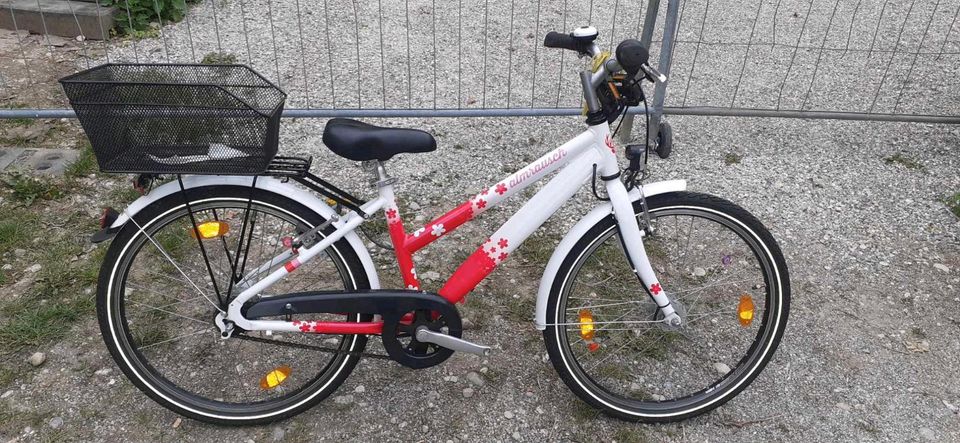 Mädchen Fahrrad almrausch 24zoll 7gang in München