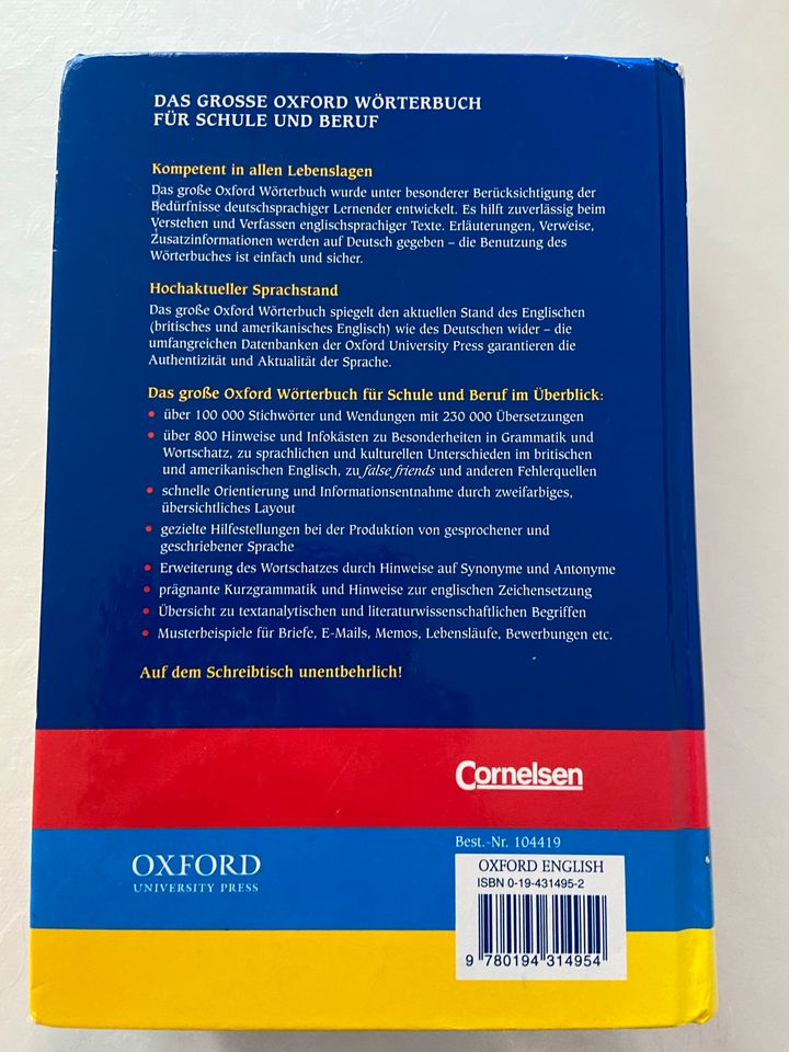 Das große Oxford Wörterbuch in Göttingen