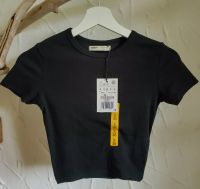 Cropped T-shirt - Pull & bear - S - neu - schwarz Düsseldorf - Unterbach Vorschau