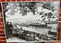 2 Bilder "Hamburger Hafen 1931" s/w gerahmt Nordrhein-Westfalen - Steinfurt Vorschau