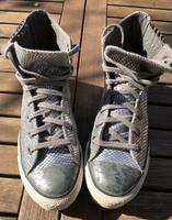 Converse All Star Chucks Silber Sondermodell rar Baden-Württemberg - Herrenberg Vorschau