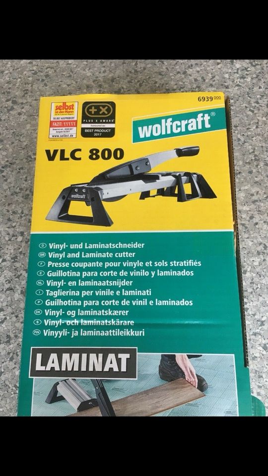 Laminatschneider Vinylschneider Laminat VLC Wolfcraft in München
