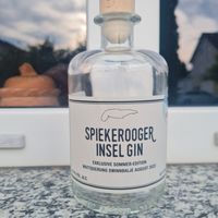 Dekoflasche Spiekerooger Insel Gin leer - Unikat Baden-Württemberg - Leingarten Vorschau