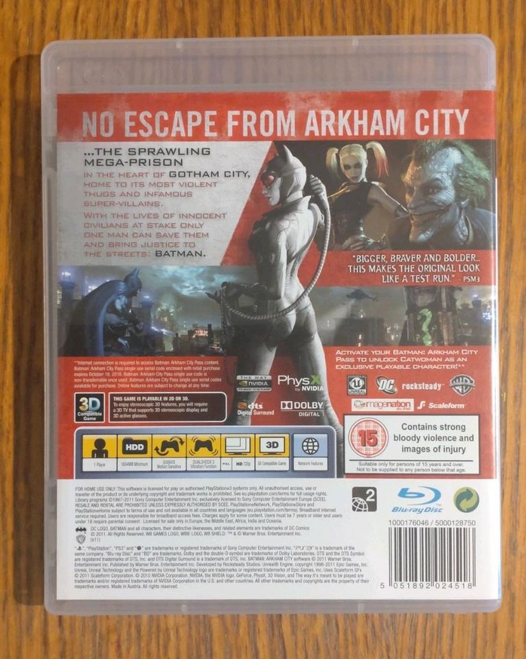 Arkham Asylum / Arkham City / Arkham Origins (PS3) in Potsdam