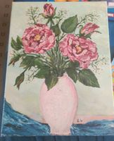 Bilder auf Leinwand diy selbstgemalt Blumen Rosen Berlin - Spandau Vorschau