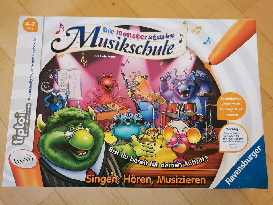 Tiptoi die monsterstarke Musikschule top neuw. in Dornstadt