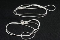 2 neue Damen Halsketten, Schlangenketten aus 925 Silber.  50 cm Saarland - Schwalbach Vorschau