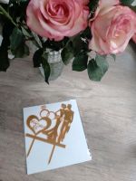 Topper Hochzeitstorte  Mr&Mrs gold ♥️ Hannover - Vahrenwald-List Vorschau