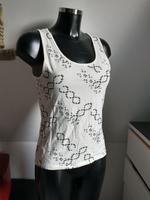 NEU Tanktop Top Shirt mit stylischen Prints beige creme 36 38 Hannover - Ahlem-Badenstedt-Davenstedt Vorschau