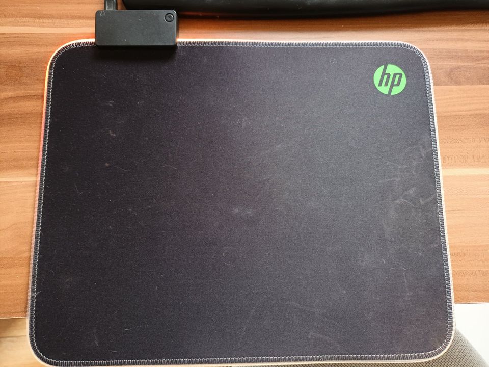 HP Mauspad mousepad Pavilion USB Anschluss LED 350 x 280 in Bischofsmais