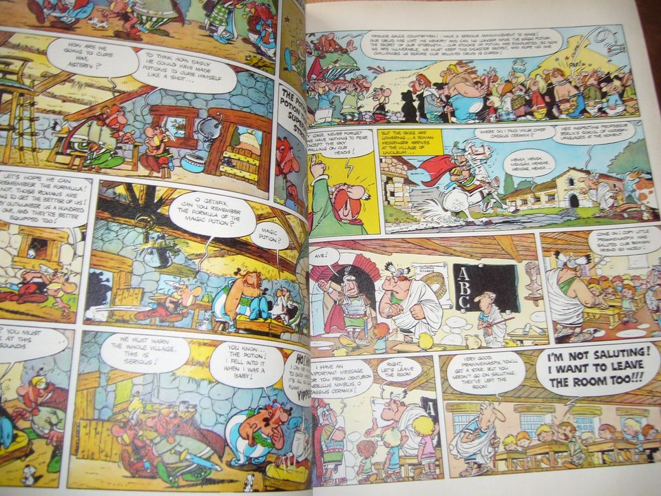 Asterix and the big fight Uderzo/Goscinny  von 1971 Comic in Kaarst