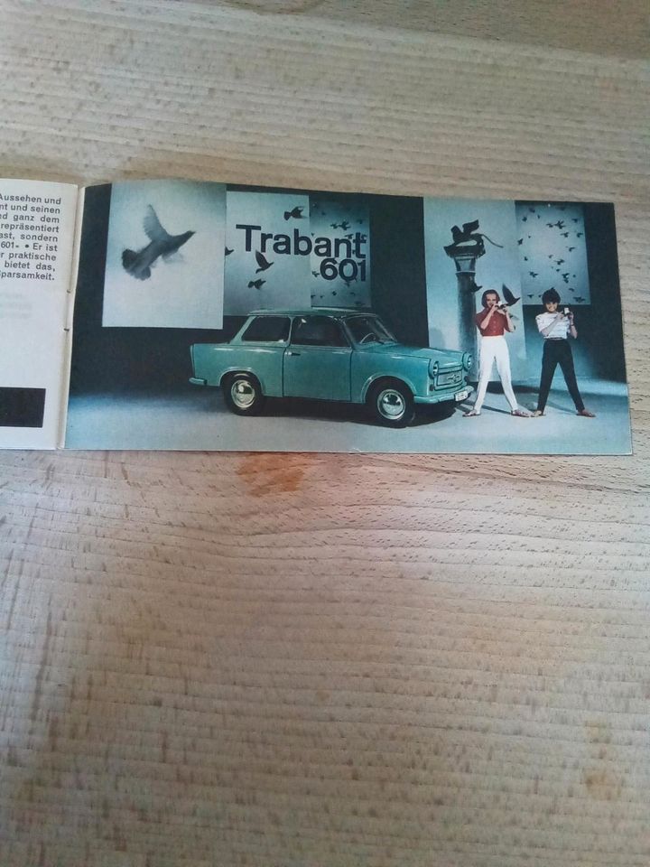 Prospekt von Trabant 601 in Pfaffing