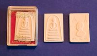 Phra Somdej Buddha Amulett Originale Tempelbox Mecklenburg-Vorpommern - Greifswald Vorschau