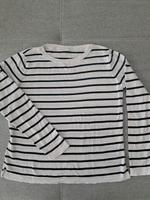Vila Damenpullover M weiß Streifen Basic Pulli Niedersachsen - Oldenburg Vorschau