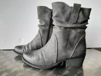 Damen Stiefel Stiefel 36 grau, Neuwertig, Marco Tozzi Nordrhein-Westfalen - Hürth Vorschau