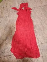 Ärmelloses Kleid klassisch rot - weiß gepunkt GR M Bayern - Olching Vorschau