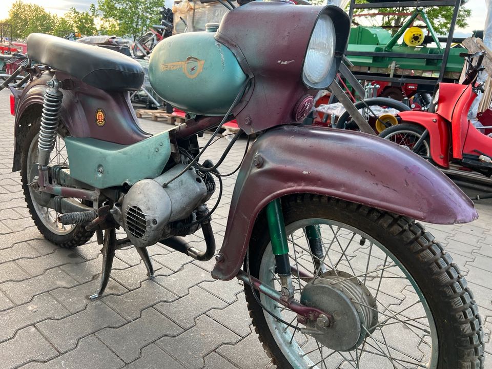 Simson Star SR4-2/1 SR4 1974 Moped Mofa Roller E128 in Osterweddingen