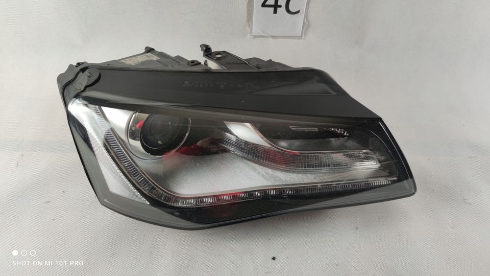 SCHEINWERFER AUDI A8 D4 XENON LED RECHTS KURVENLICHT 4H0941030P in Neu-Isenburg