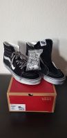 Vans SK8-HI / Stressed schwarz-weiß/ EU 45 Frankfurt am Main - Sachsenhausen Vorschau