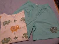 VINTAGE/RETRO   2 tlg.  kurze HOSE  und  SHIRT GR. 36/38 Baden-Württemberg - Eislingen (Fils) Vorschau
