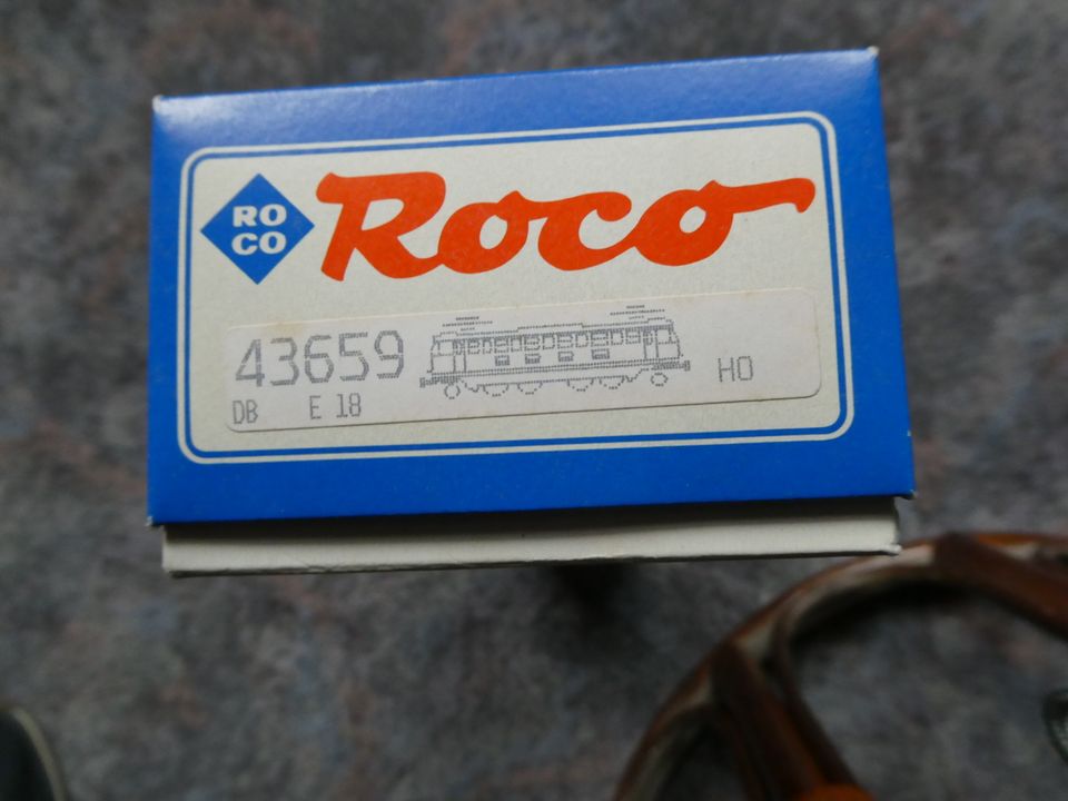 Roco HO 43659 E-Lok E 18 .. Gleichstrom .. NEU&OVP siehe Beschr. in München