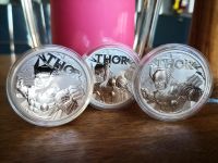 3x Marvel Thor Tuvalu 2018 Silbermünzen 1oz Anlagemünze Nordrhein-Westfalen - Oberhausen Vorschau