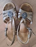 Rieker, Sandalen Damen, Gr. 41, goldfarben Schuhe Hessen - Neuhof Vorschau