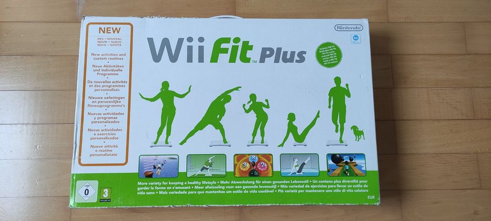 Wii Balance Board, Nintendo, Wii Fit Plus – Weiß in Waiblingen