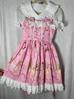 Sweet Lolita Kleid Größe S mit Haarreif Bayern - Augsburg Vorschau