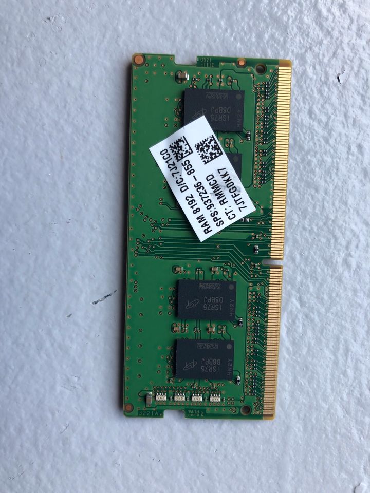 8GB DDR4-3200 RAM Arbeitsspeicher für HP Laptop in Berlin