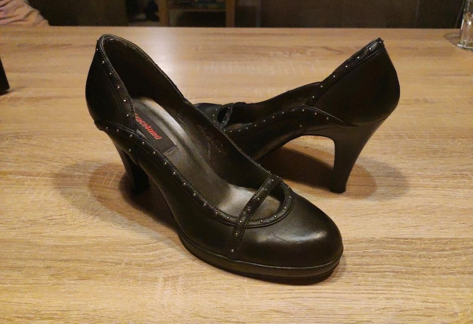 Damen Schuhe schwarz Größe 40 Absatz Graceland Deichmann in Visselhövede