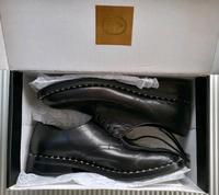 ASH 39 Schnürschuhe schwarz Leder flach Halbschuhe Nieten black Bayern - Forchheim Vorschau