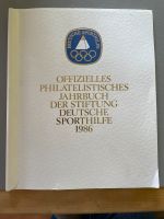 Philatelistisches Jahrbuch Stiftung dt. Sporthilfe 1986 Niedersachsen - Edewecht Vorschau