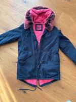Superdry Winterjacke/Wintermantel Parka Dunkelblau Gr. 42 Hessen - Rodgau Vorschau