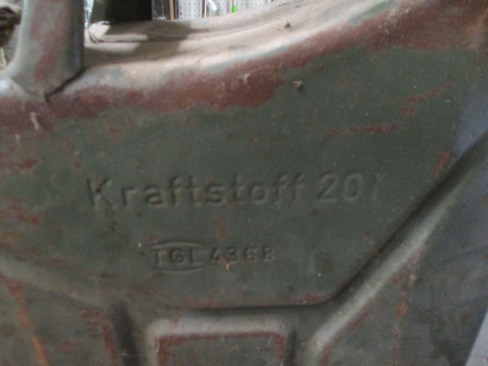 20 Liter Benzin / Diesel Blechkanister in Arnstadt
