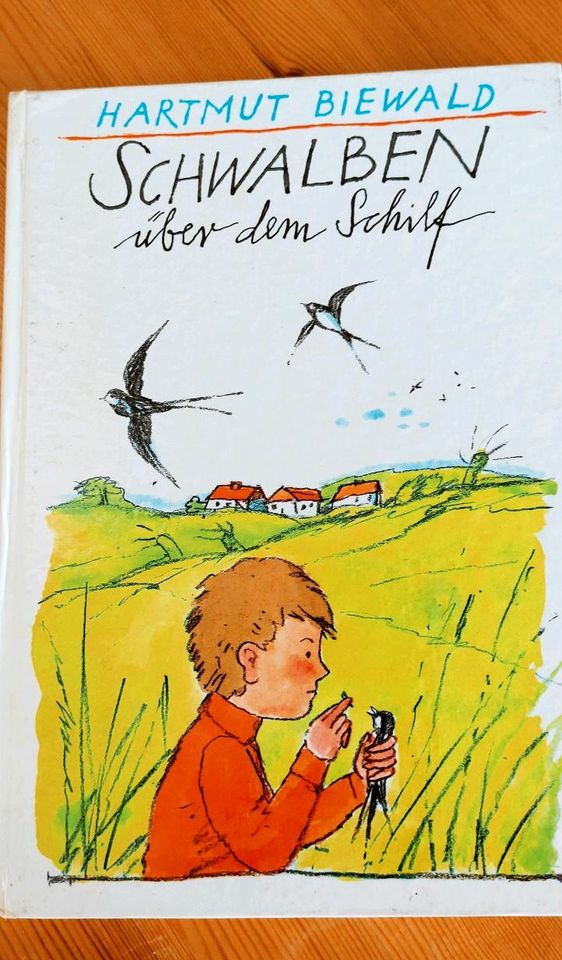 DDR Kinderbuch Schwalben über dem Schilf Buchfink in Freital